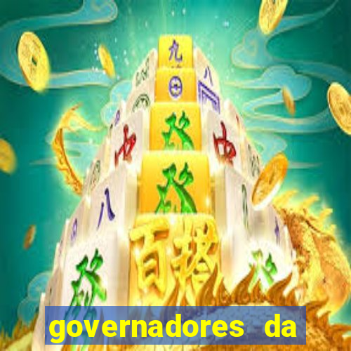 governadores da bahia por ano